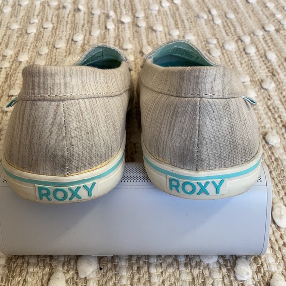 Roxy “Pixie Love II” beige loafers size 8 - Picture 10 of 10